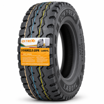 Pneu neuf poids lourd LCH T-REX LA801L 315/80R22.5 20PR-315/80R22.5-LCH T-REX